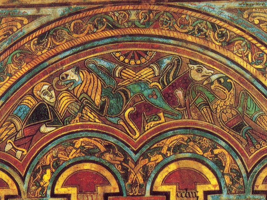 Image from the Book of Kells